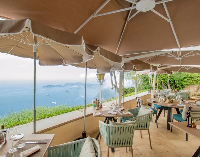 Panoramisches Mittagessen für zwei Personen