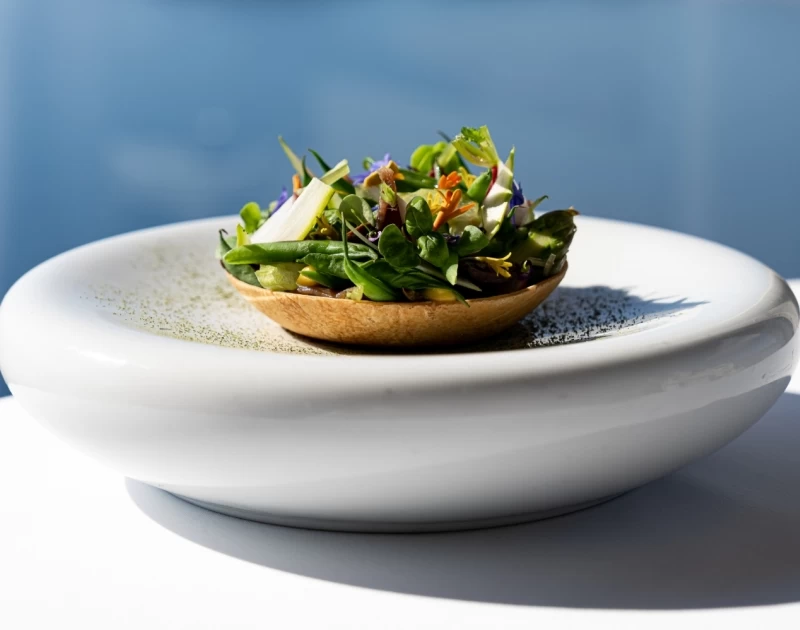 Panoramisches Mittagessen für zwei Personen