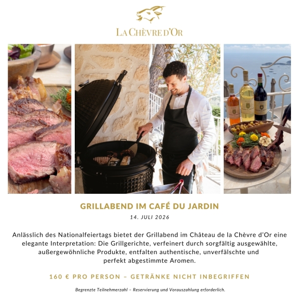 Grillabend im Café du Jardin